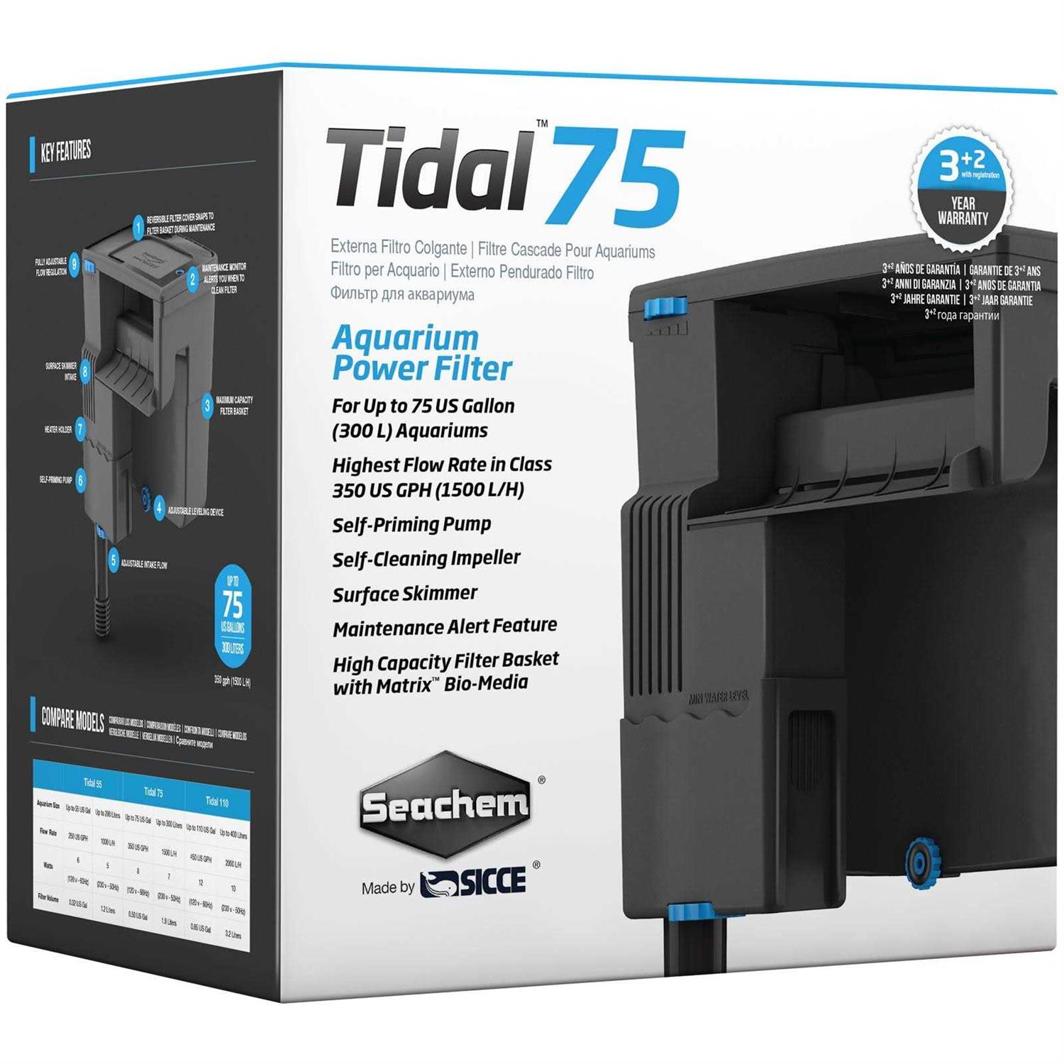 Seachem Tidal 75 Power Filter - Pet Supplies online store