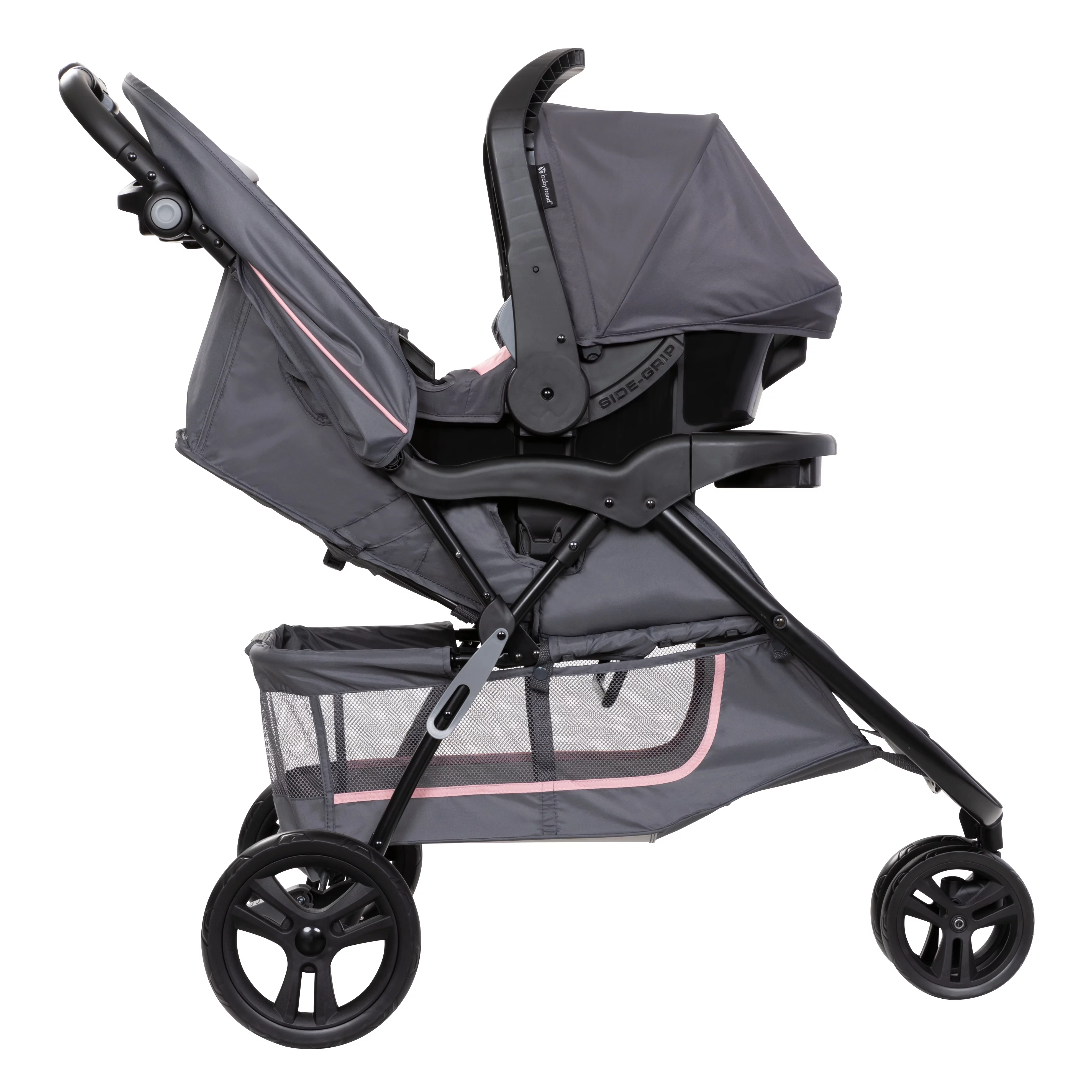 Baby Trend EZ Ride Travel System Stroller - Pink Flamingo - Radiant Selections