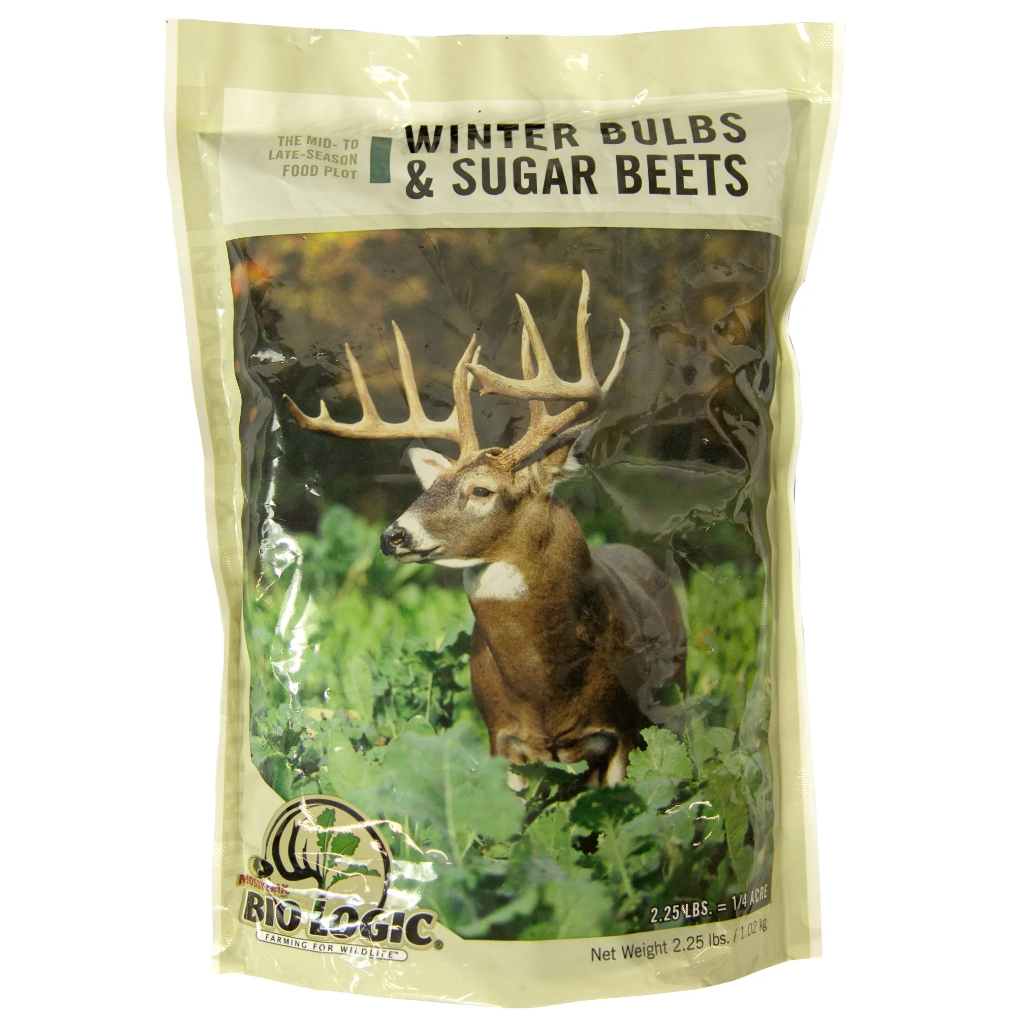 Mossy Oak BioLogic Winter Bulbs & Sugar Beets Late Season Food Plot Seed for Deer