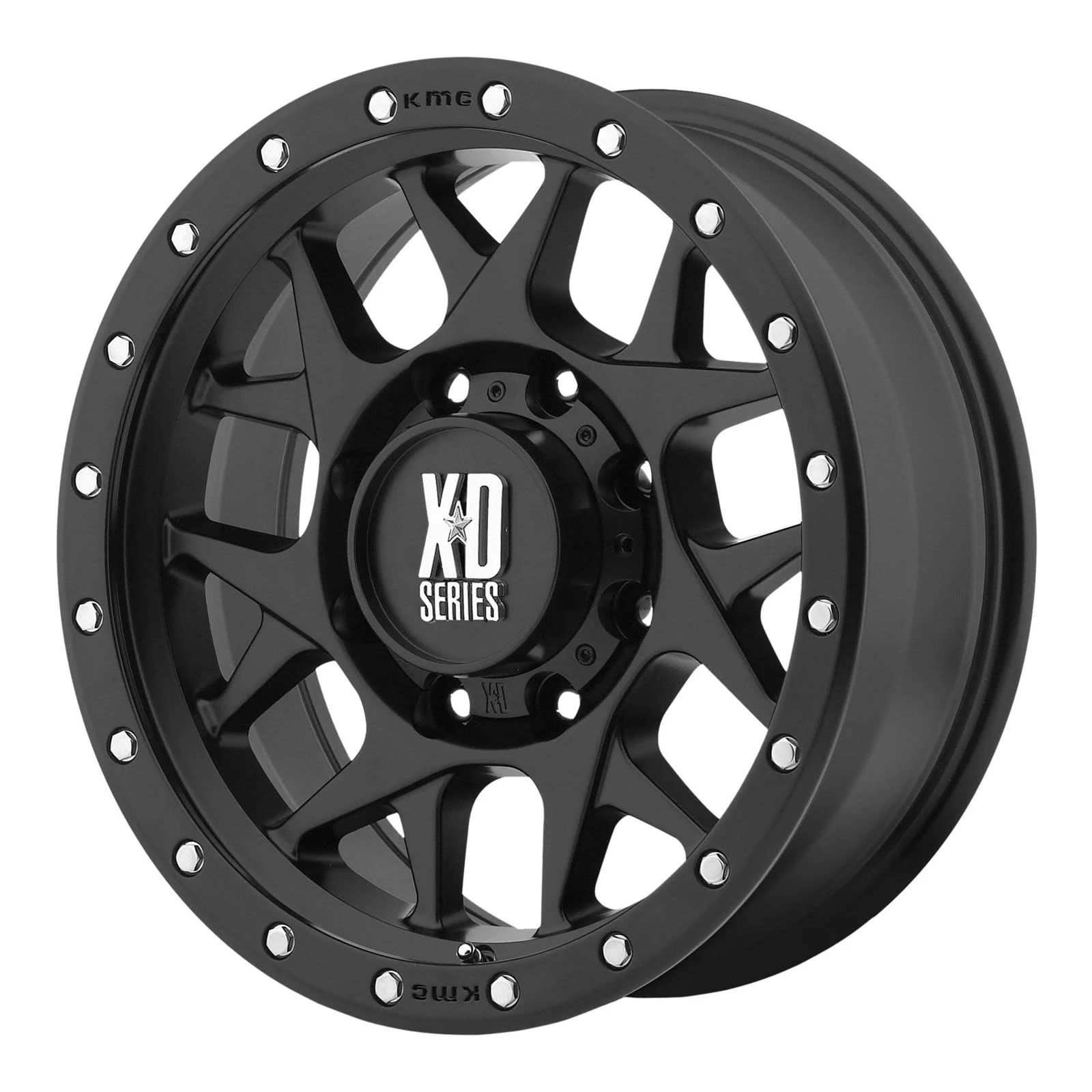 XD Series XD127 Bully 18x9 6x139.7 -12mm Satin Black Wheel Rim