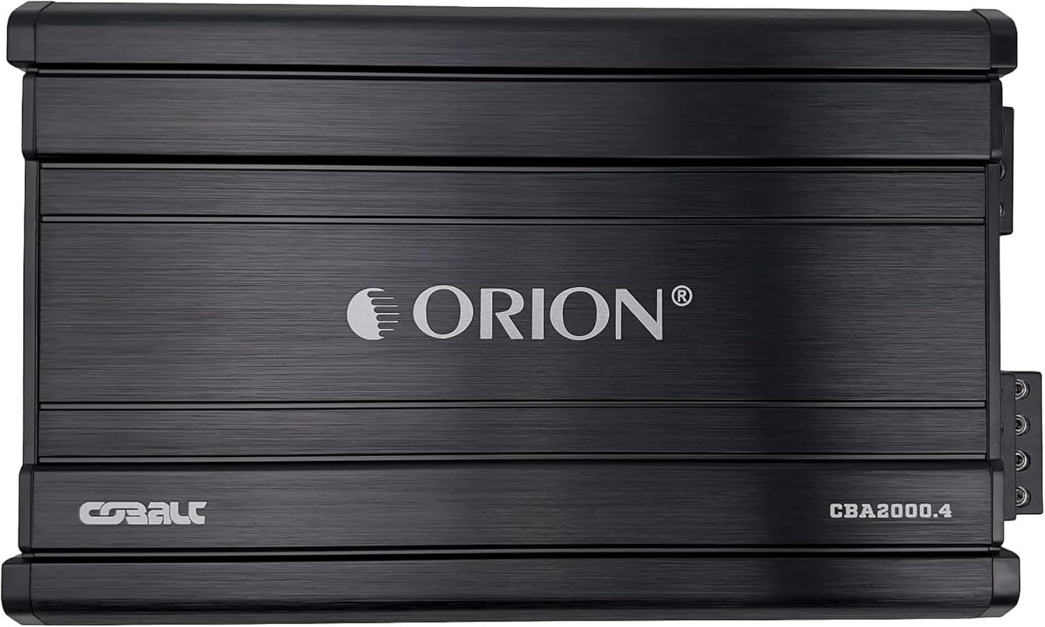 Orion Cobalt 4 Channel Amplifier – Class A/B Multichannel Amplifier 1000W RMS 2000W Max, Car Electronics Car Audio Stereo Subwoofer 2 Ohm Stable Bass Boost MOSFET Amplifier for Car Speakers Sub Amp