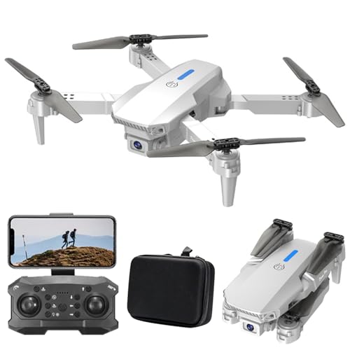 Prime Deals of the Day 1080P Drones With HD FPV Camera Remote Control Toys Gifts For Boys Girls With Altitude Hold Headless Mode Start Speed Adjustment Prime Membership, Items Under $5, Black