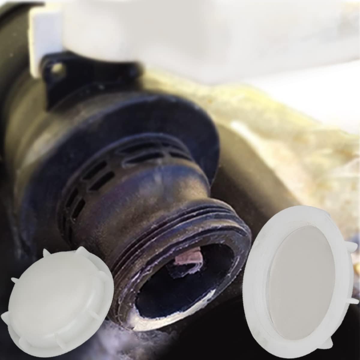 2inch IBC Tote Valve Dust Cap Water Tote Cover Lid Cap Fine Female Thread 58mm ID 5Pieces