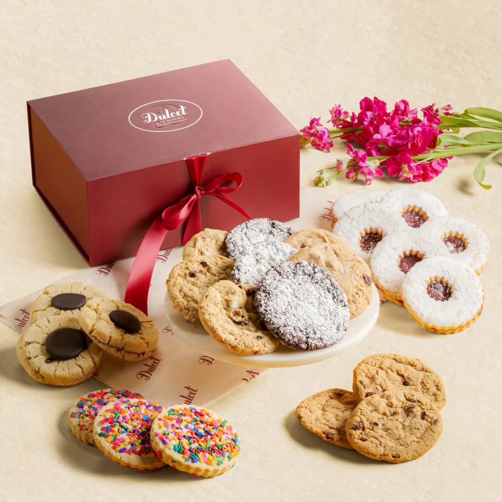 Assorted Celebration Cookie Lovers Gift Baskets.
