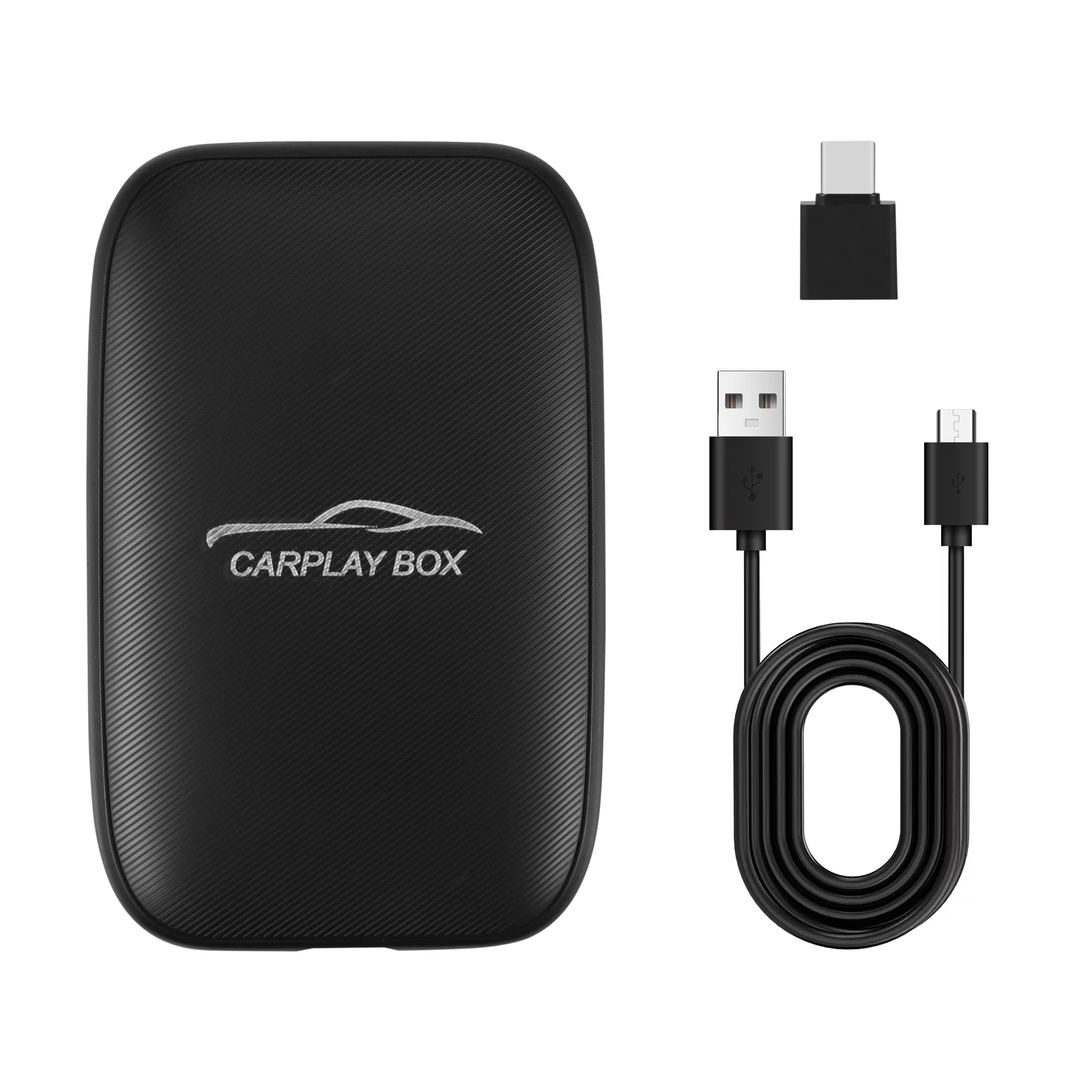 Wireless CarPlay Android AUTO Multimedia Video Ai Box Dongle, Built-in Android Closed System/YouTube/Netflix, for All Cars