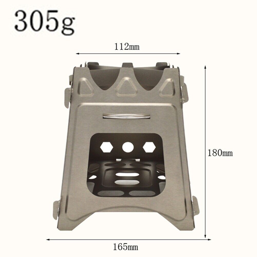 Wood Stove Titanium Stove Cooking Equipment Folding Titanium Ultralight