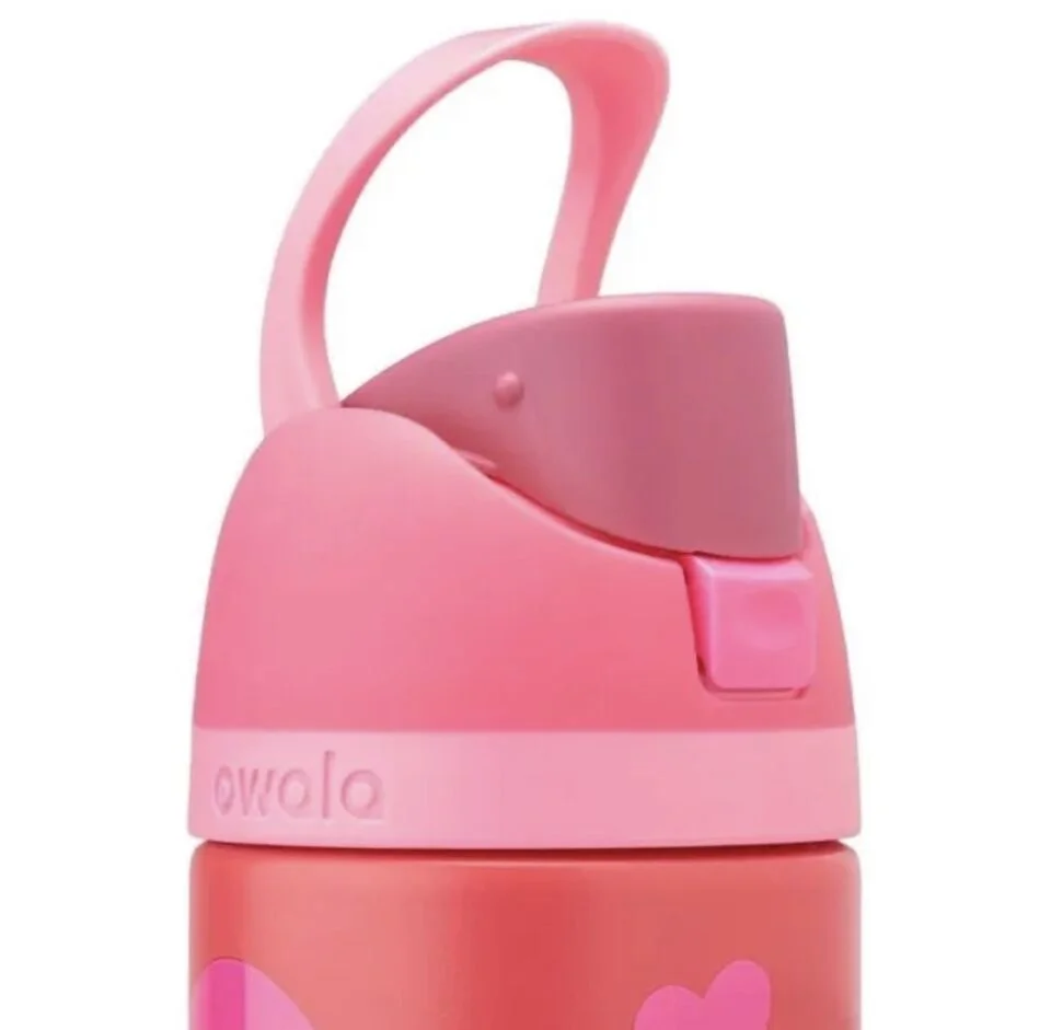 Owala 24 oz Valentine's Day XOXO Stainless Steel Water Bottle in Pink