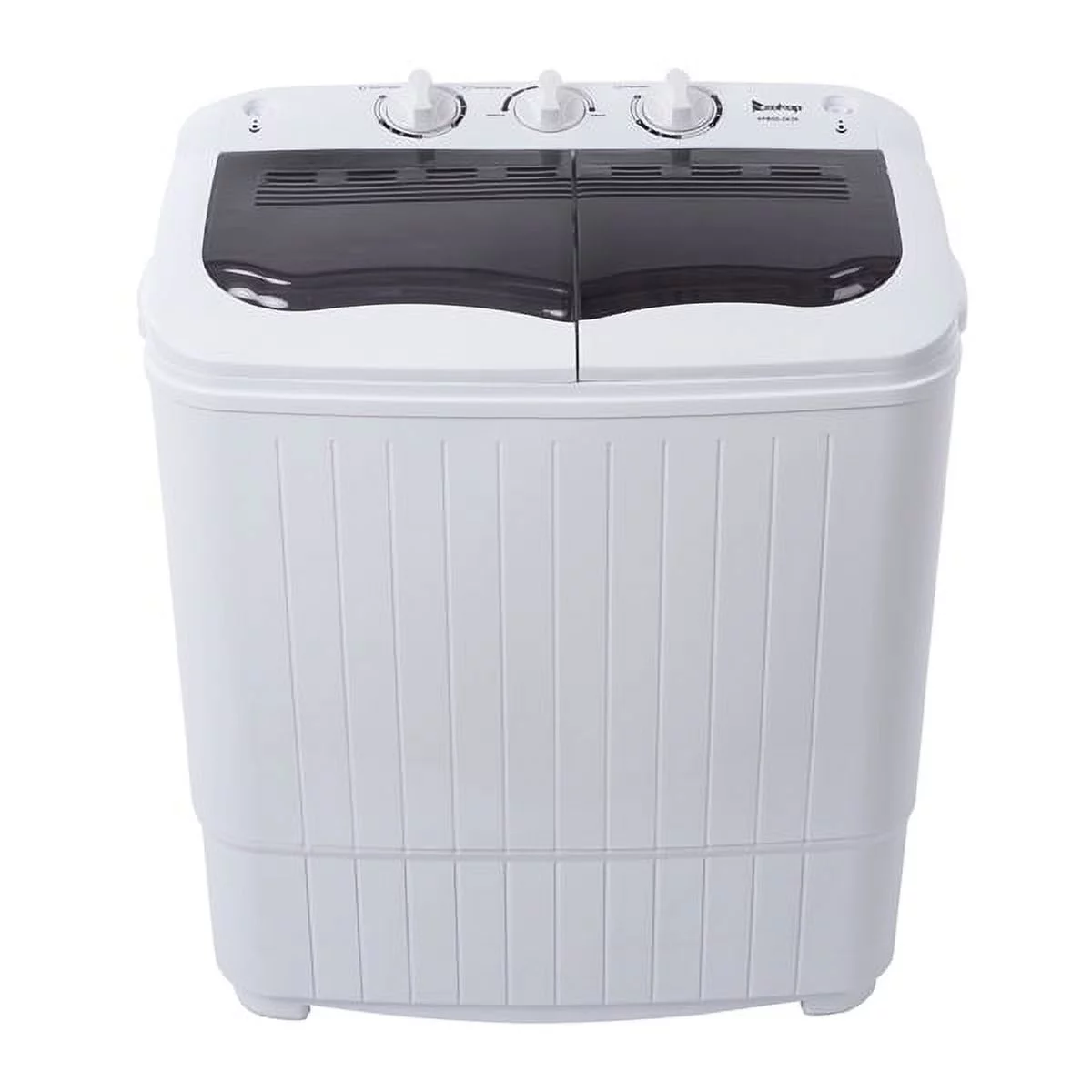 ZOKOP XPB35-ZK35 14.3(7.7 6.6)lbs Semi-automatic Gray Cover Washing Machine