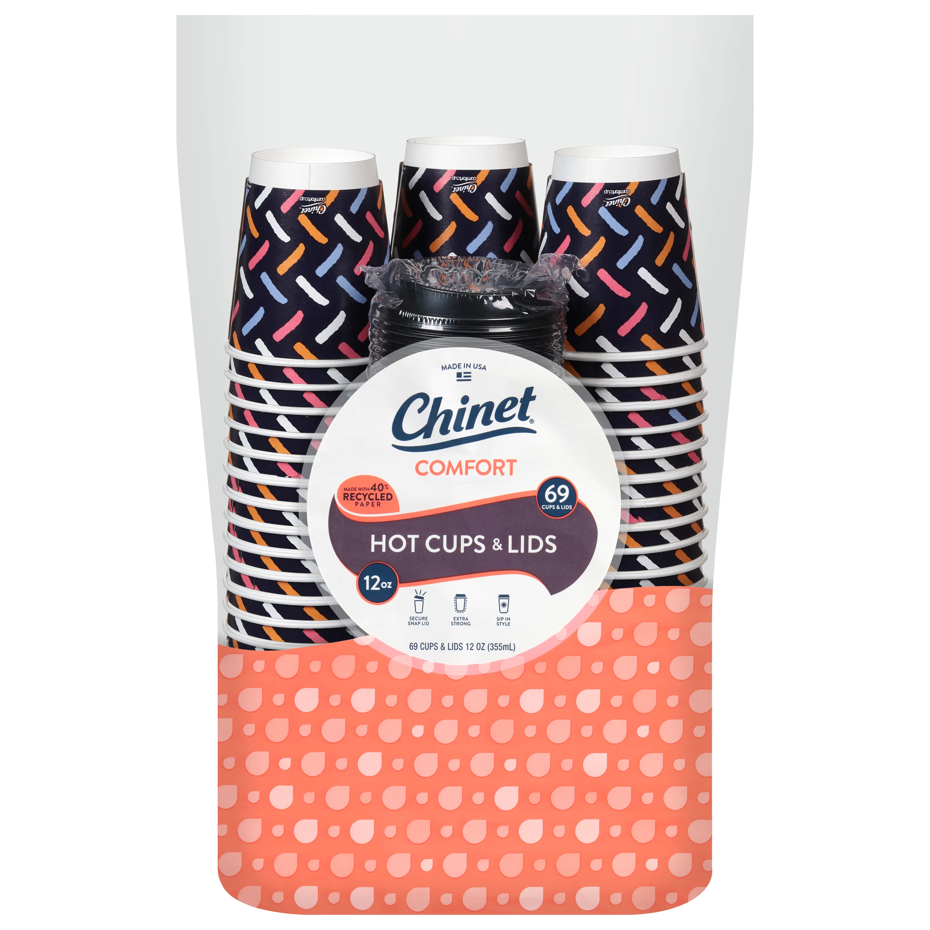 Chinet Comfort Cup, 69 ct.