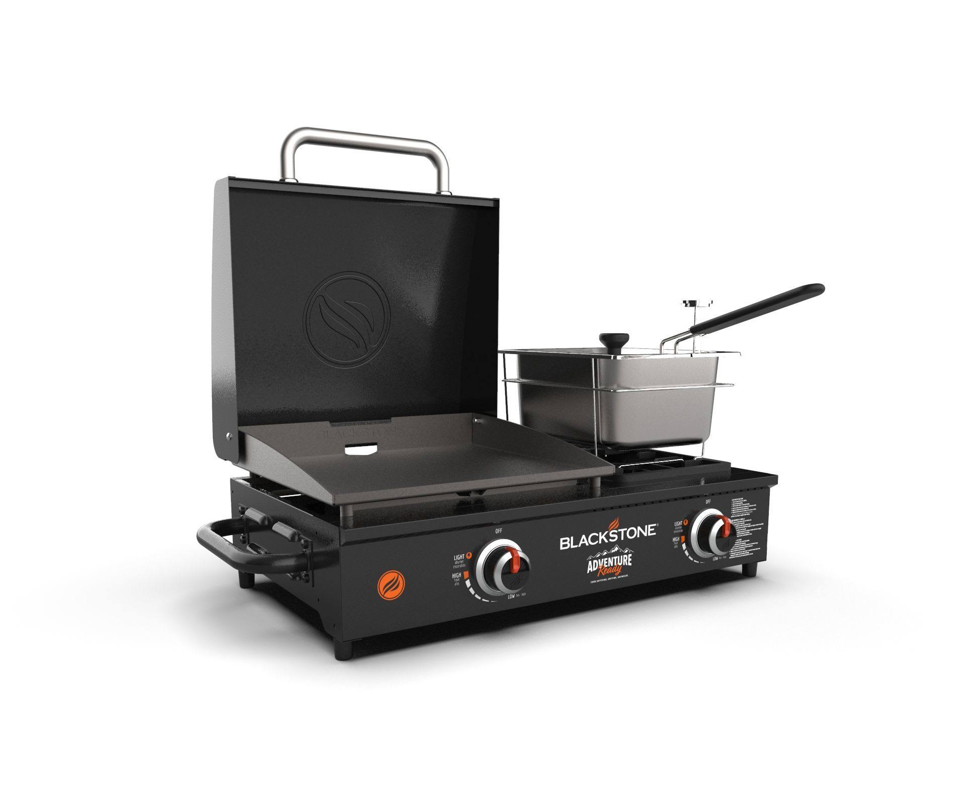 Blackstone 1859 Adventure Ready 17x22 Tabletop Griddle Combo with Fryer