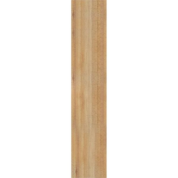 6 3/4x22W x 34x22H TimberCraft Two 3 3/8x22 Boards Framed Board-n-Batten Shutters, Rough Sawn Western Red Cedar (Per Pair)