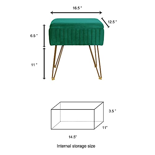 Vanity Stool with Back - Vanity Chair with Back Small Chair for Vanity Makeup Vanity Chair Velvet Vanity Stool Chair Tufted Accent Chairs Makeup Chair for Vanity for Women Girls and Kids (White)