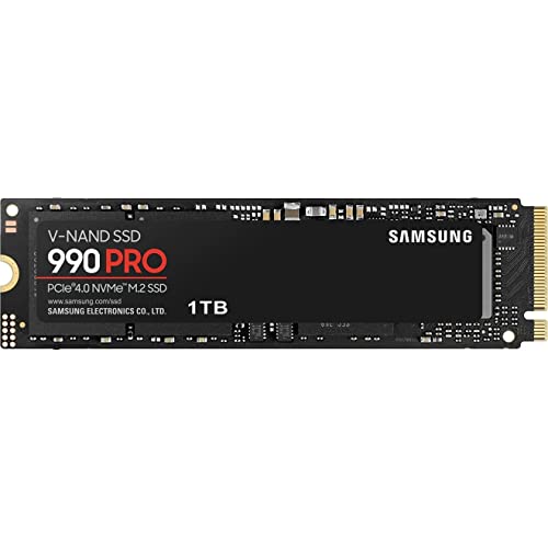 Samsung 990 PRO SSD NVMe M.2 PCIe Gen4, M.2 2280 Internal Solid State Hard Drive, Seq. Read Speeds Up to 7,450 MB/s for High End Computing, Gaming, and Heavy Duty Workstations, MZ-V9P2T0B/AM