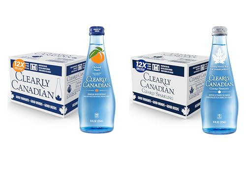 Clearly Canadian Mountain Blackberry Sparkling Water, 11 Fl Oz