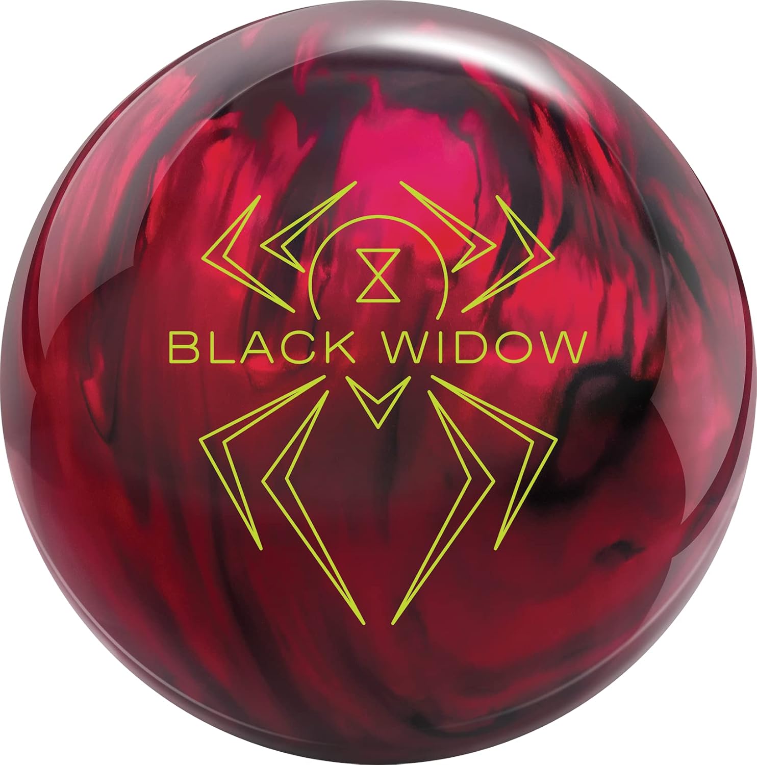 Hammer Black Widow 2.0 Hybrid Bowling Ball 14lbs & Bowling Products Bowling Widow Micro Suede Towel, Black