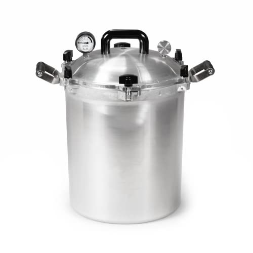 All American 1930: Pressure Cooker/Canner (The 915) - Exclusive Metal-to-Metal Sealing System - Suitable for Gas, Electric, or Flat Top Stoves - Made in the USA