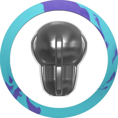 MOTIV Max Thrill Hybrid Bowling Ball | Huge Value and Performance | Sky Blue Solid with Purple Pearl | Available in 10-16 pounds