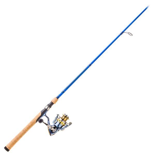Pflueger President/Bass Pro Shops Graphite Series Spinning Rod and Reel Combo - Aluminum