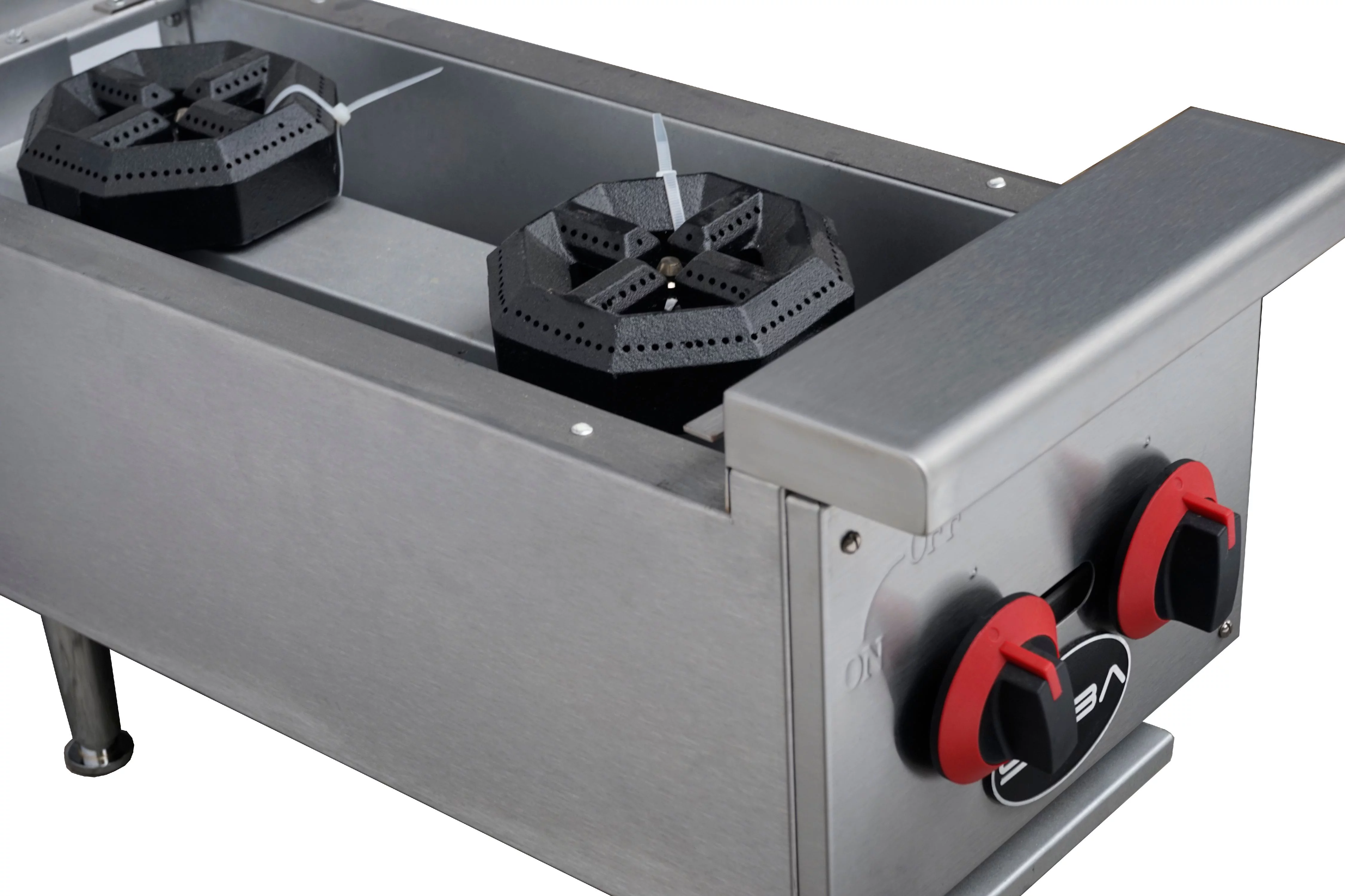 Heavy Duty Commercial Stainless Steel 2 Burner Hot Plate