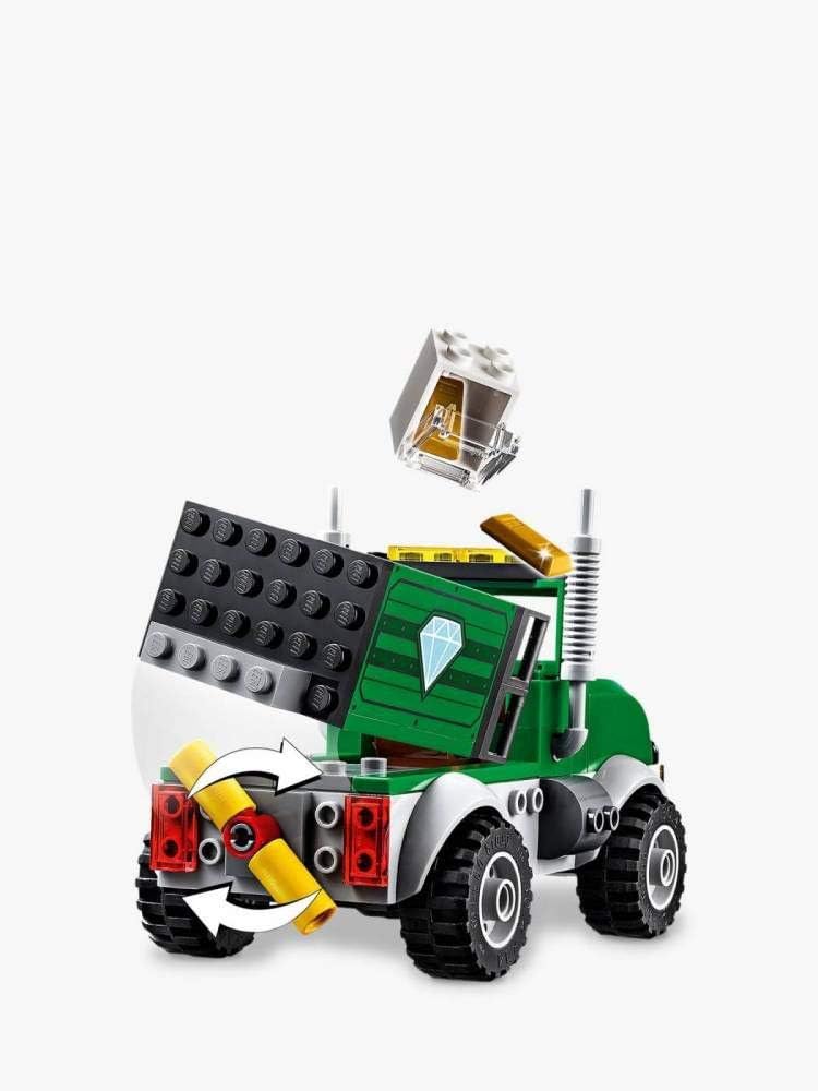 LEGO Marvel Spider-Man Vulture's Trucker Robbery 76147 Playset with Buildable Bank Truck Toy and Superhero Minifigures, New 2020 (93 Pieces)