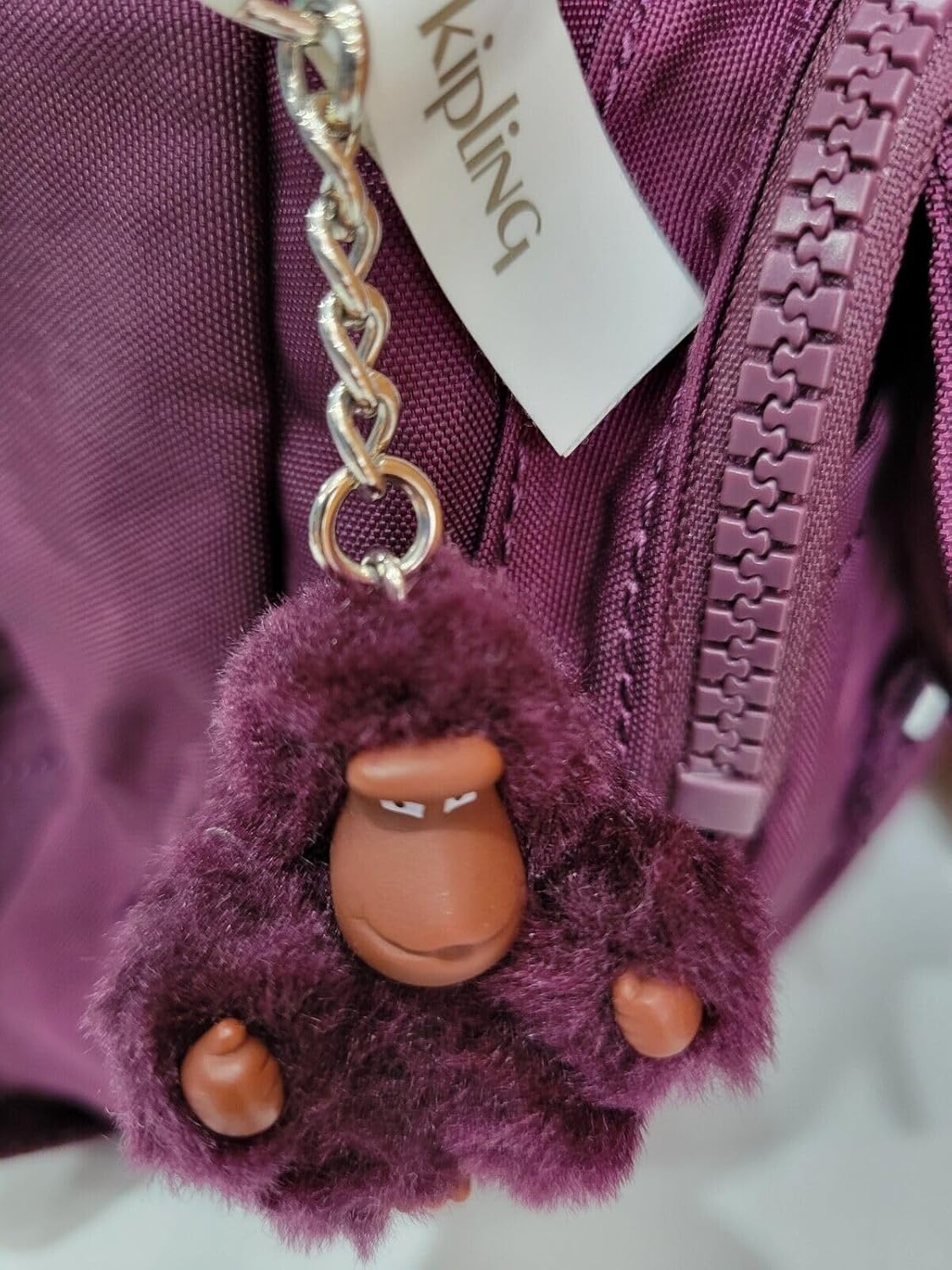 Kipling Lovebug Small Backpack (Dark Plum Tonal)