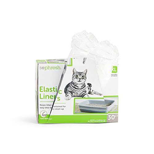 So Phresh Elastic Litter Liners for Cats - Pet Supplies online store
