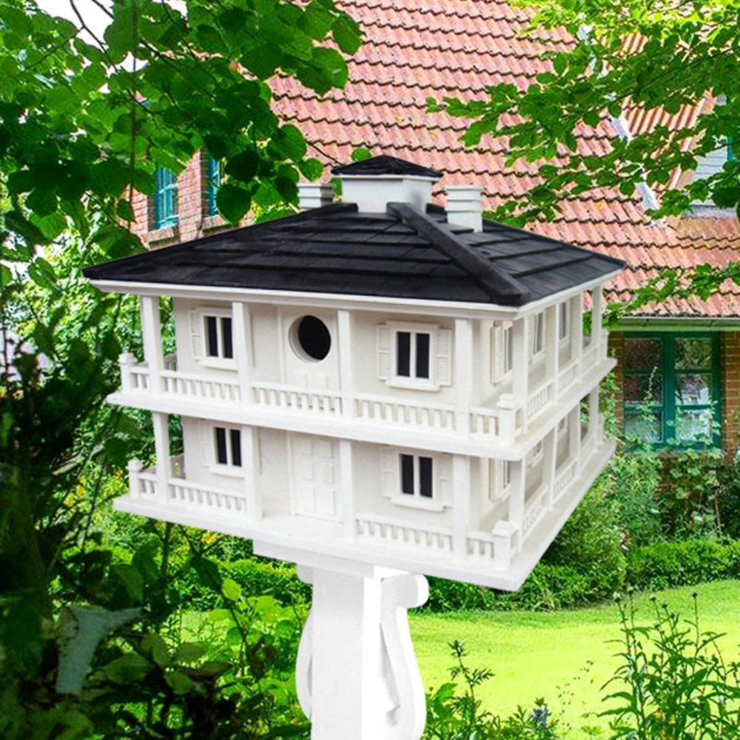 Home Bazaar Signature Series Clubhouse 11 in x 12 in x 12 in Birdhouse
