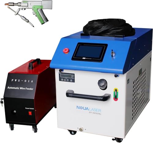 MAX Laser Welding Cleaning Cutting Machine 4 in 1 Weld Seam Cleaning Laser Welder Handheld with Auto Wire Feeder Applicable to Aluminum, Stainless Steel, Carbon Steel, etc.