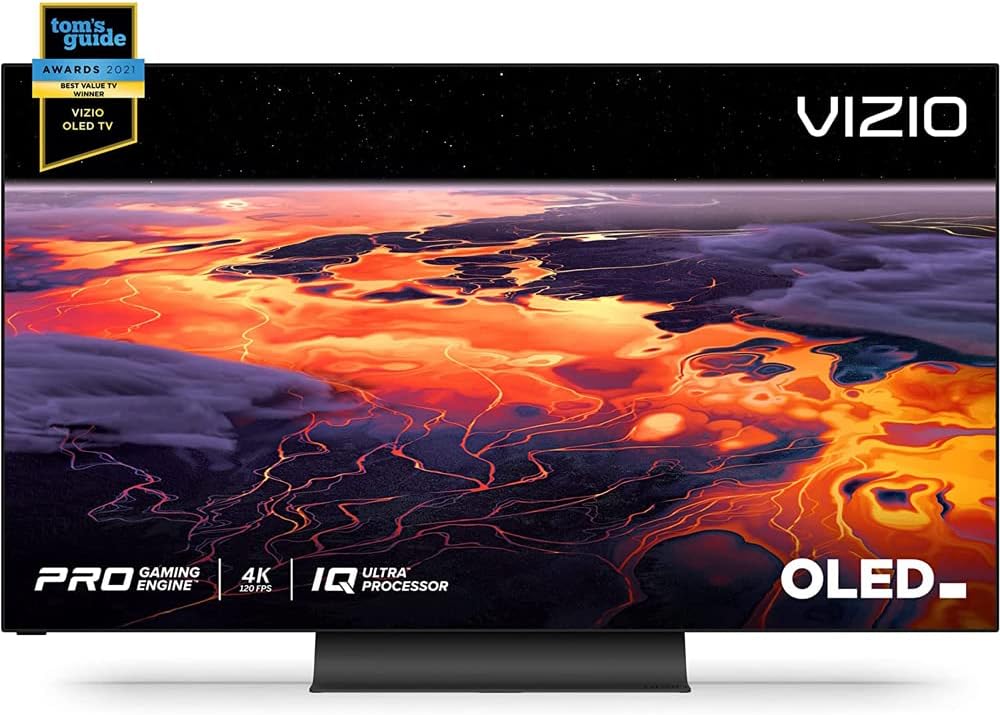Vizio OLED65-H1 65 Class OLED Premium 4K UHD HDR SmartCast TV Bundle with Premiere Movies Streaming 2020 + 37-100 Inch TV Wall Mount + 6-Outlet Surge Adapter + 2X 6FT 4K HDMI Cable