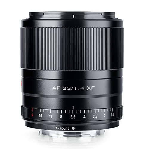 VILTROX 27mm F1.2 Pro Level XF Fuji Autofocus Lens f/1.2 Large Aperture APS-C Lens Compatible with Fuji X-Mount Mirrorless Cameras XH2S XH2 XT5 XT4 XT3 XS20 XT30 II XT200
