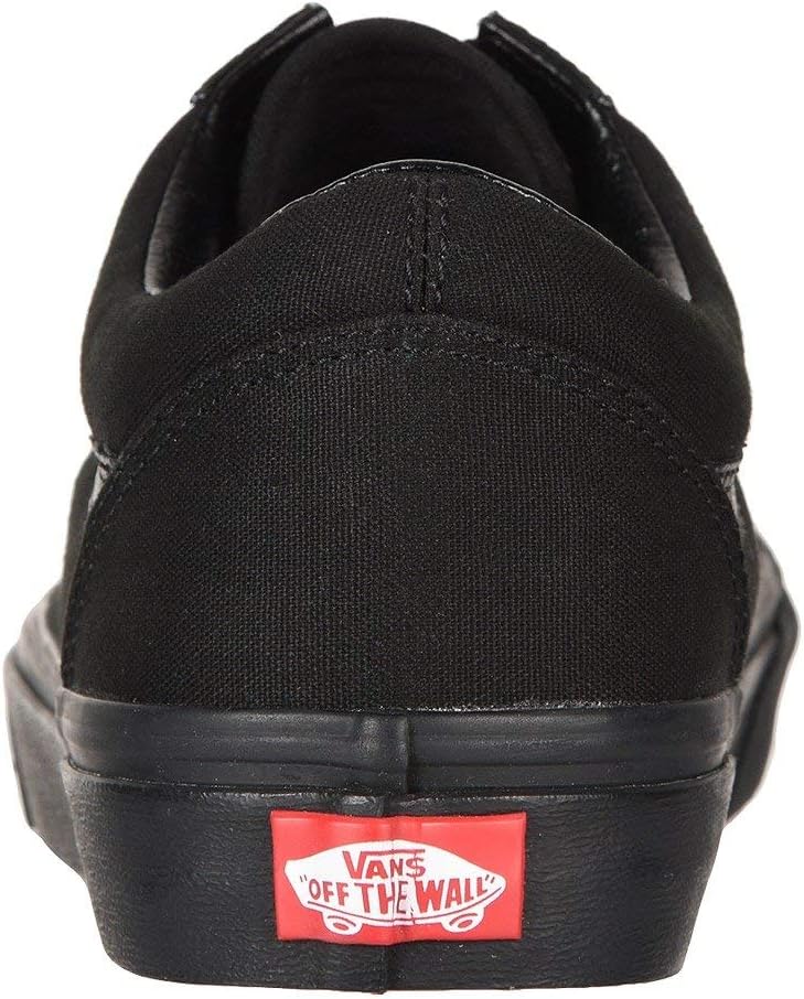 Vans Old Skool (Suede/Canvas), Unisex-Adult Trainers, Black Black Mono, 44 EU