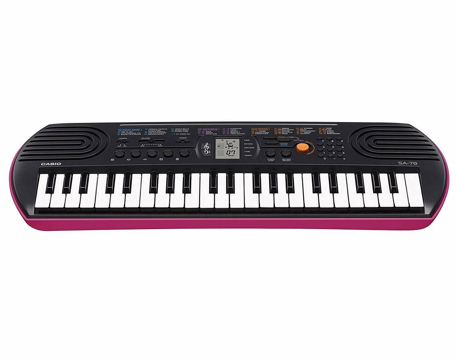 Casio SA-78 44-Key Mini Personal Keyboard