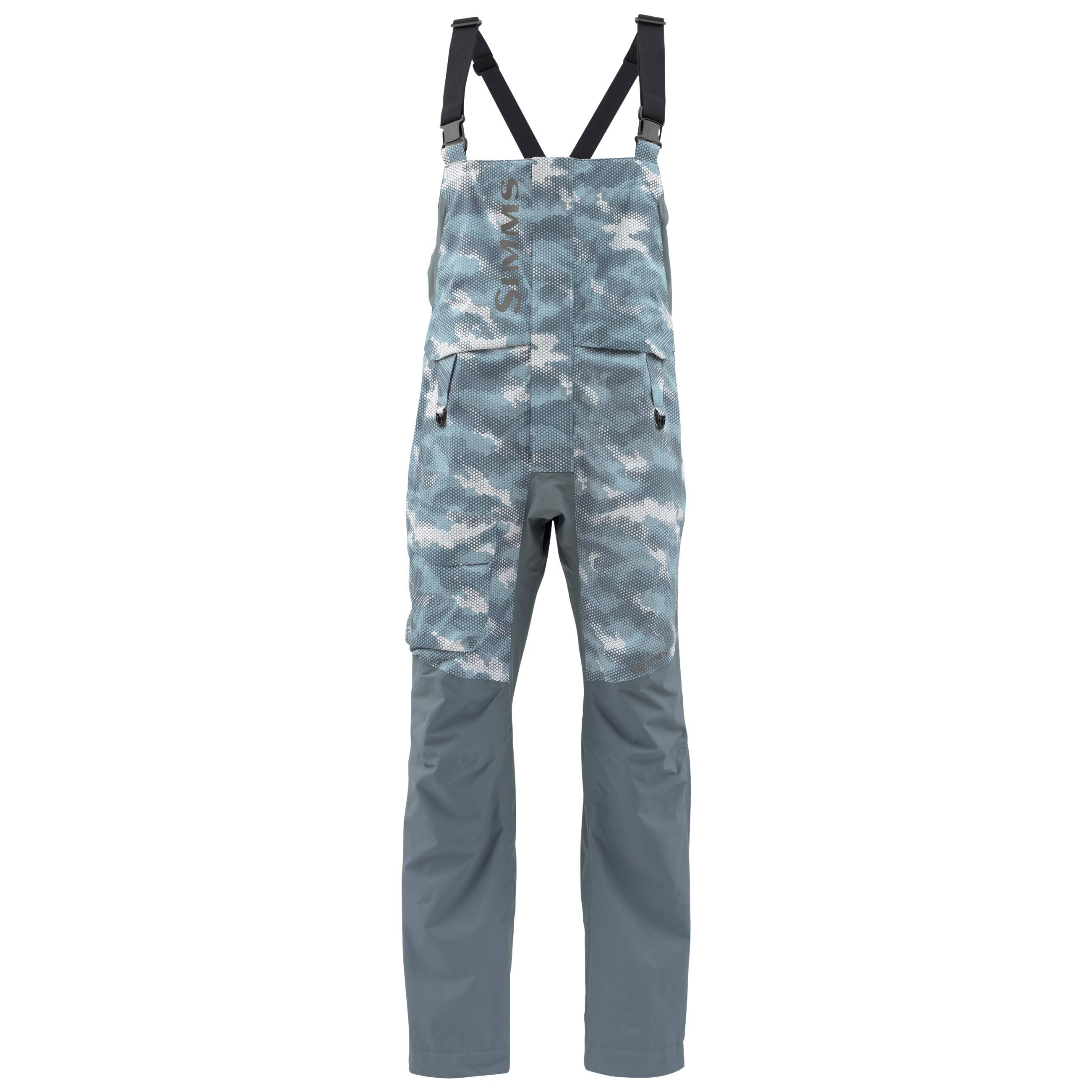 Simms Challenger Bib - S Hex Camo Storm