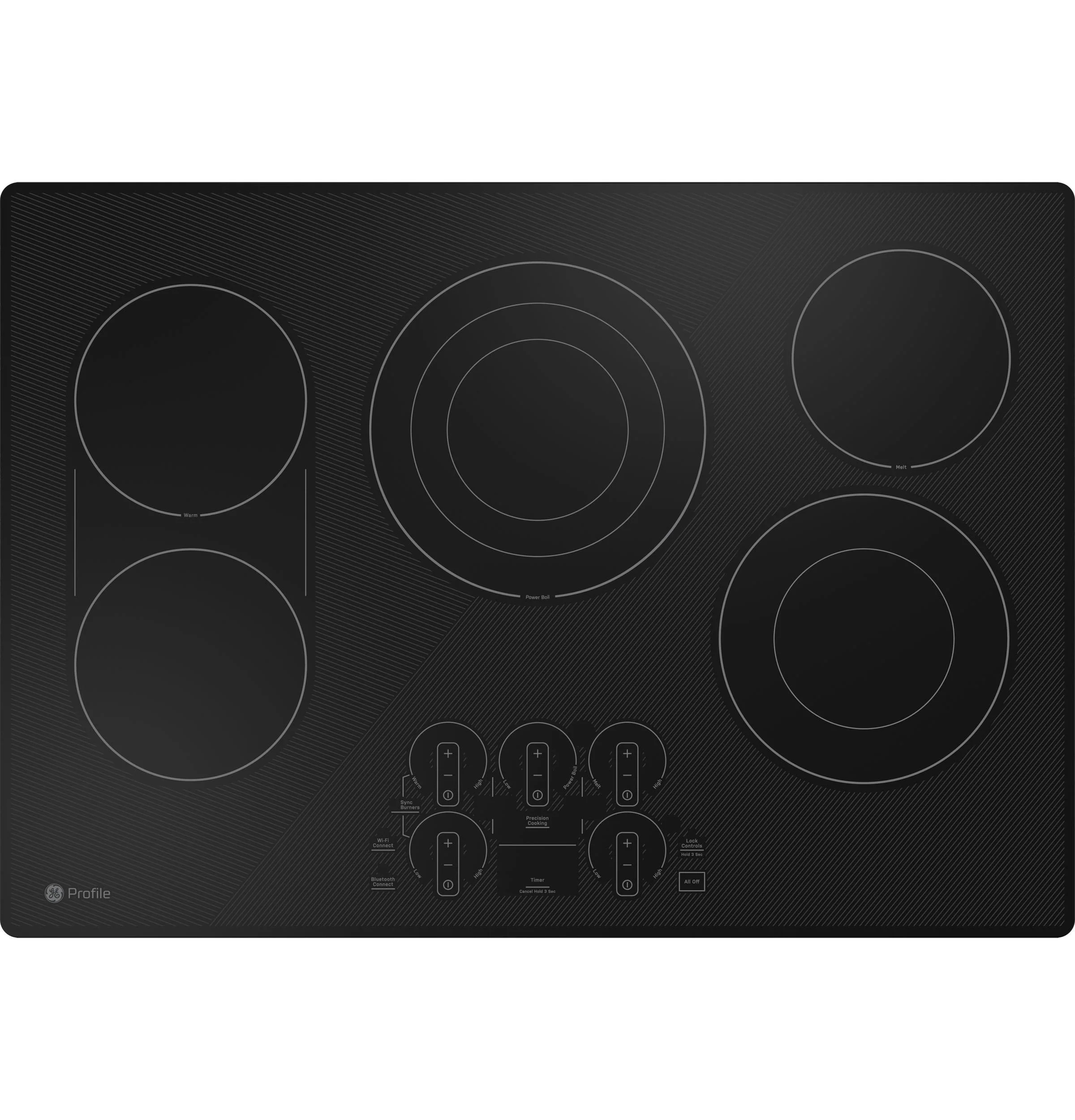 GE APPLIANCES PEP9030DTBB  COOKTOPS (ELECTRIC) Black On Stainless