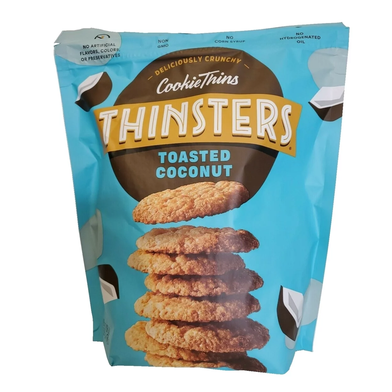 Thinster's Toasted Coconut Cookie Thins, 19 Ounce