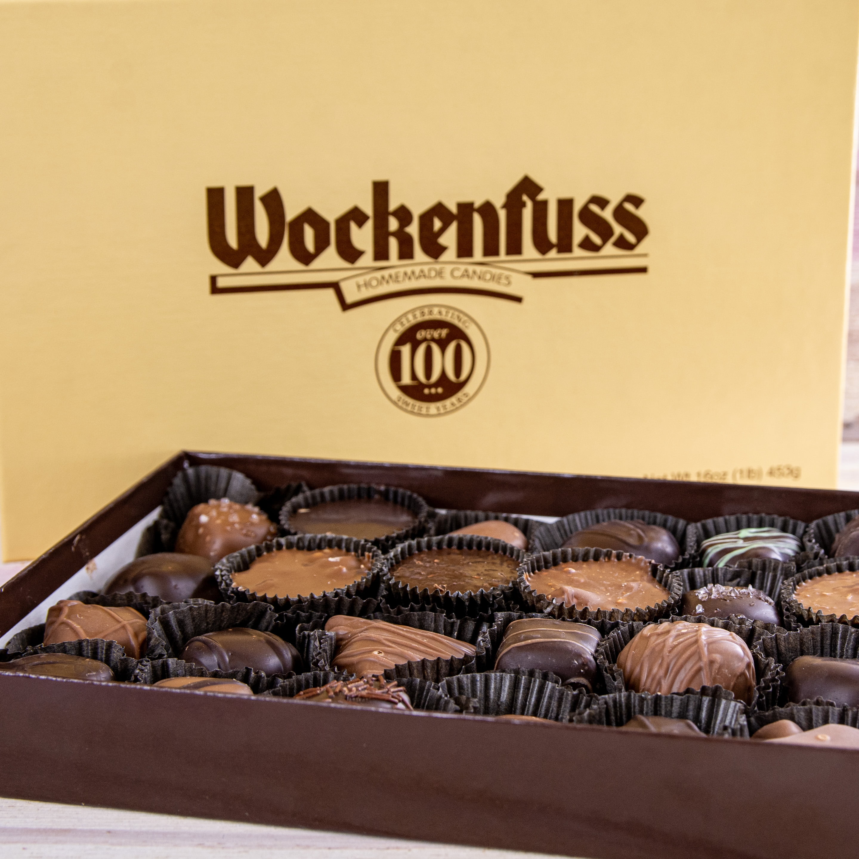 Wockenfuss Candies Deluxe Assortment - Milk & Dark - 2lb