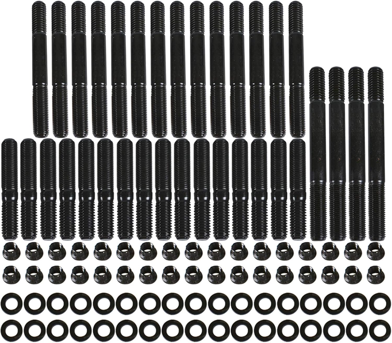 labwork Cylinder Head Stud Kit Replacement for Chevy SBC 265 283 302 305 307 327 350 400 134-4001 Pack of 2