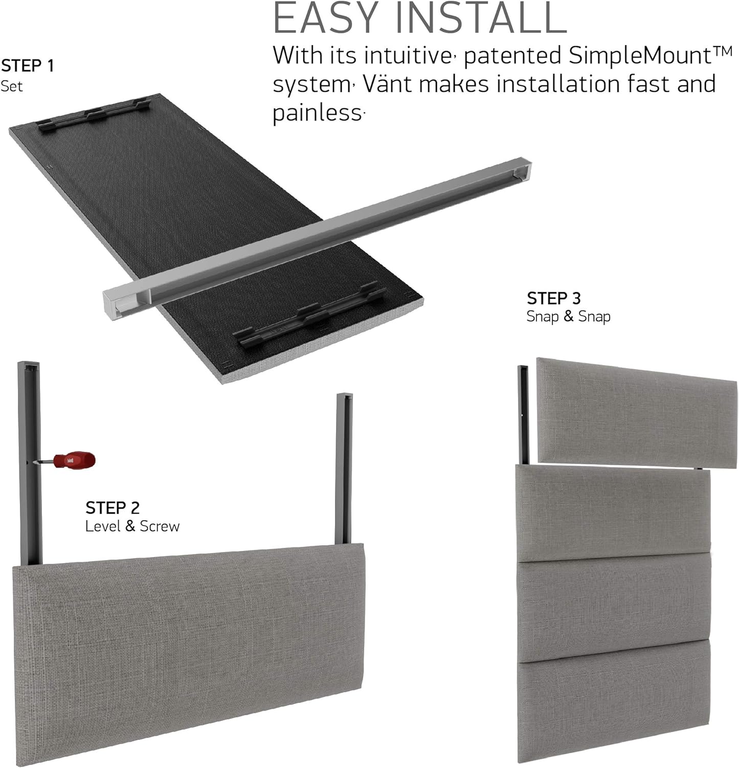 Upholstered Headboards - Accent Wall Panels - Micro Suede Red Melon - Queen/Full - Set Of 4 Panels (Each Individual Panel 30