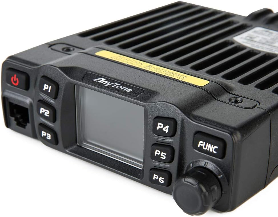 AnyTone AT-778UV Transceiver Mobile Radio Dual Band 25W VHF/UHF VOX Vehicle Car Radio w/Cable