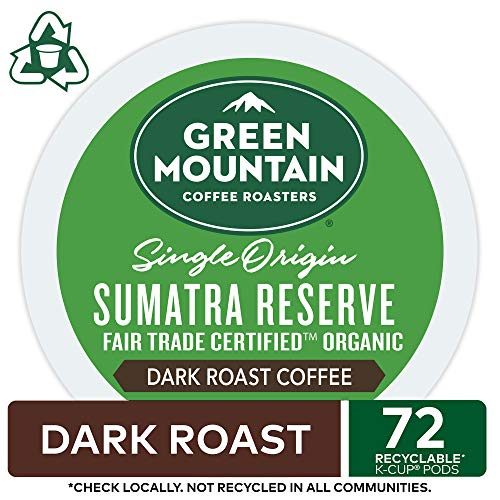 Green Mountain Coffee Roasters Dark Magic Keurig Single-Serve K-Cup Pods, Dark Roast Coffee, 72 Count