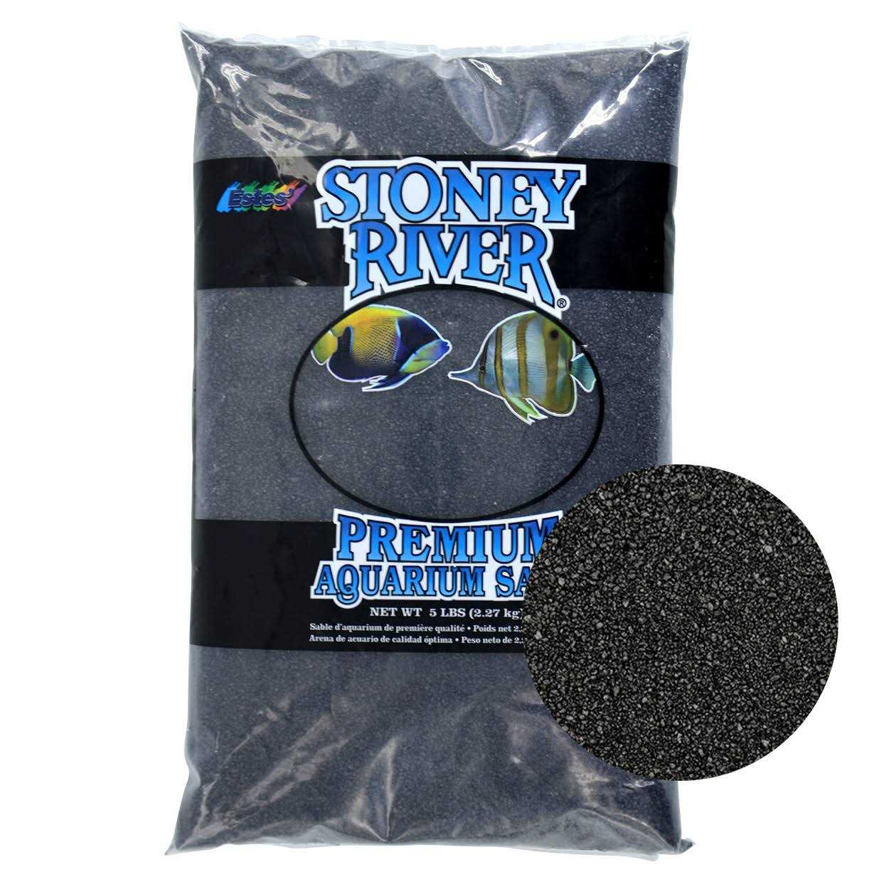 Stoney River Black Aquatic Sand - Pet Supplies online store