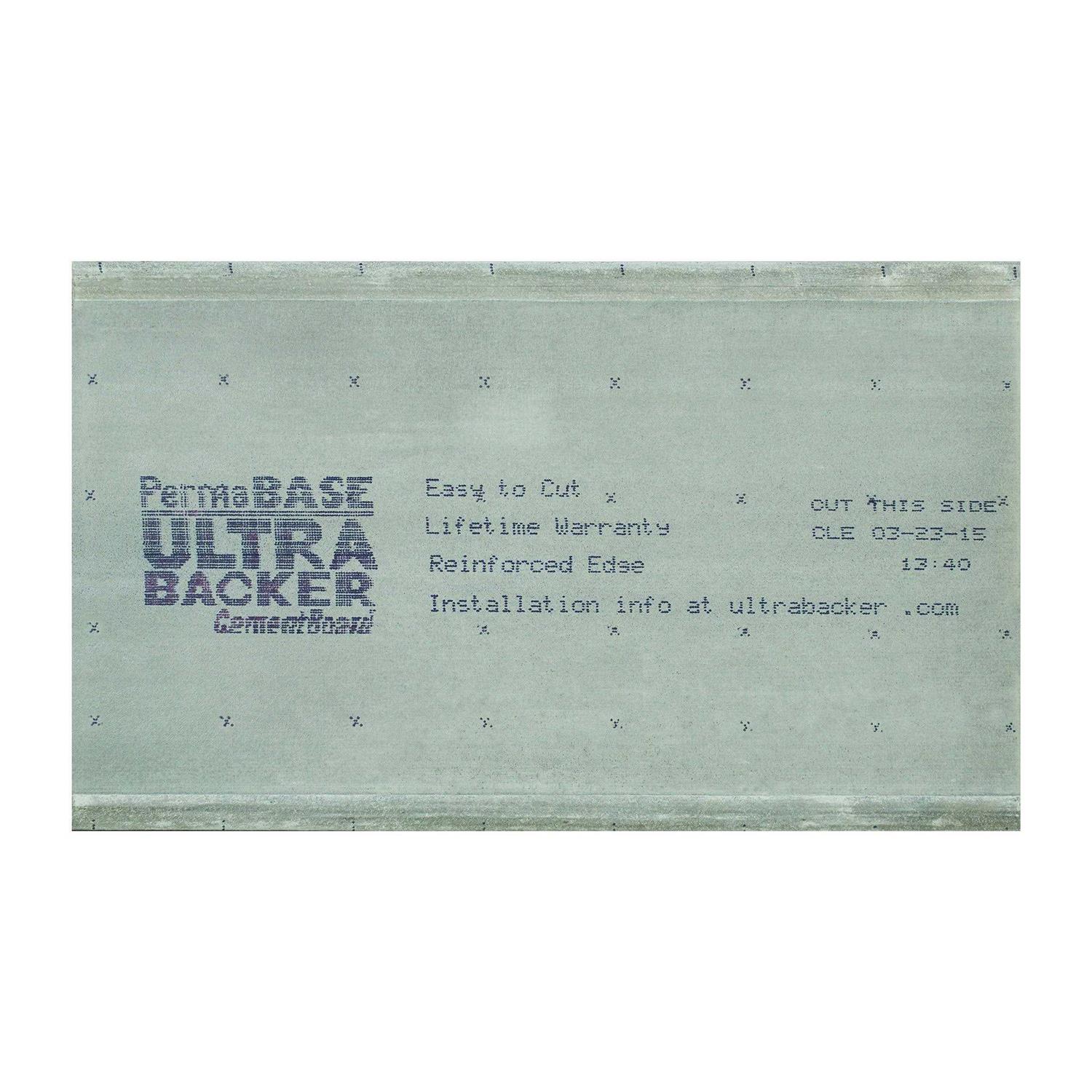 Permabase Ultra-Backer 1/4 in. x 3 ft. x 5 ft. Cement Board CB23140500