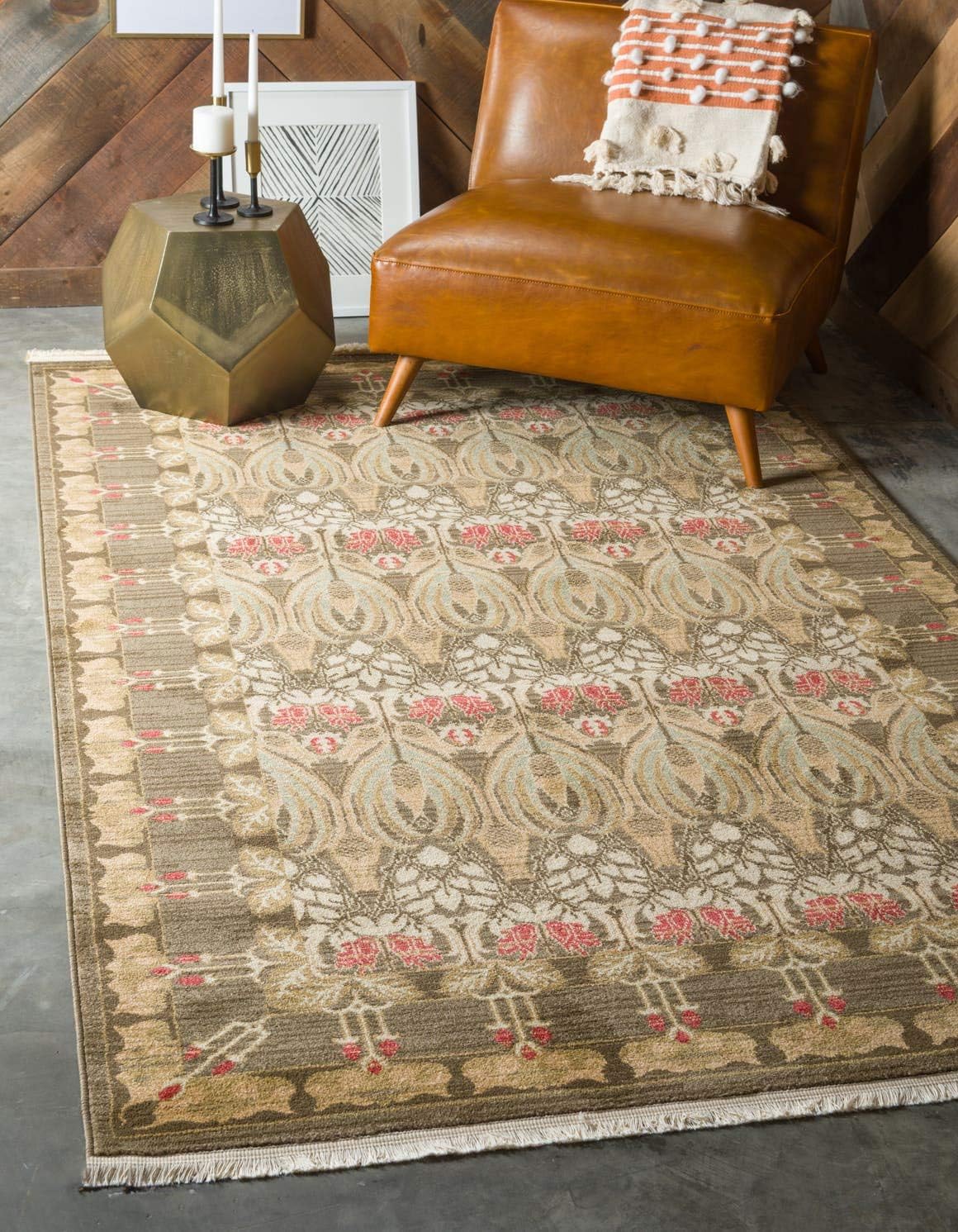 Unique Loom Edinburgh Collection Area Rug - Canmore (10' 6