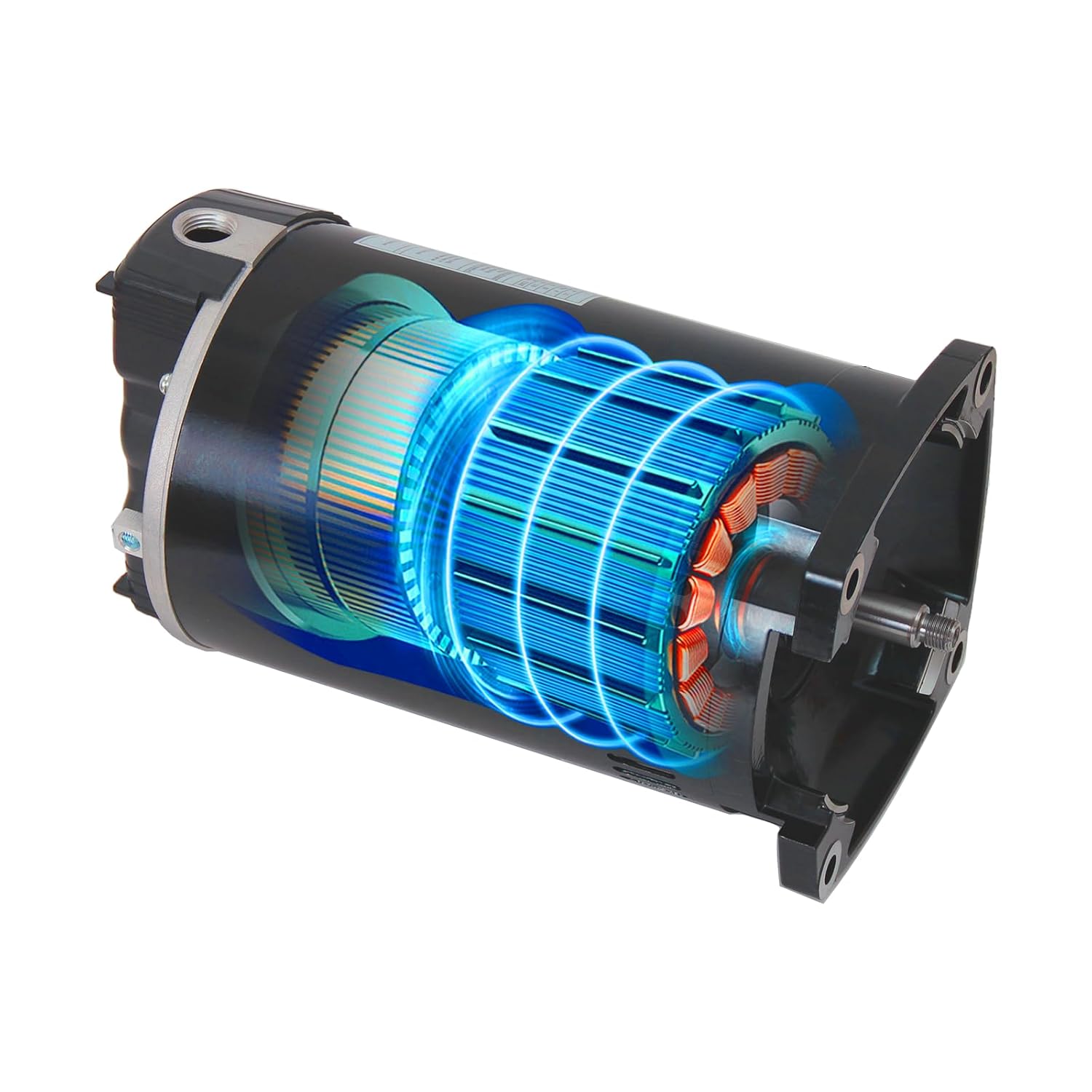 B2854 Pool Pump Motor 1.5 HP, 3450 RPM, 1.1 Service Factor, 8.0/16.0 Amps, 56Y Frame, Compatible with Century ?B2854 ?B854, Only Replacement Motor, Sealing Kit Not Included.