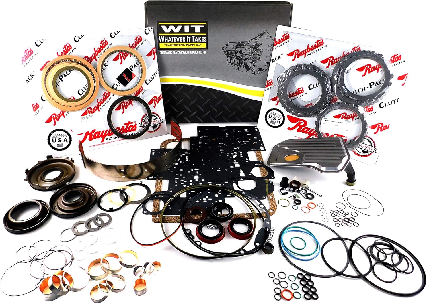 4L60E Transmission Super Master Rebuild Kit with Steels & Pistons for 1997-2003 GM Rebuilds