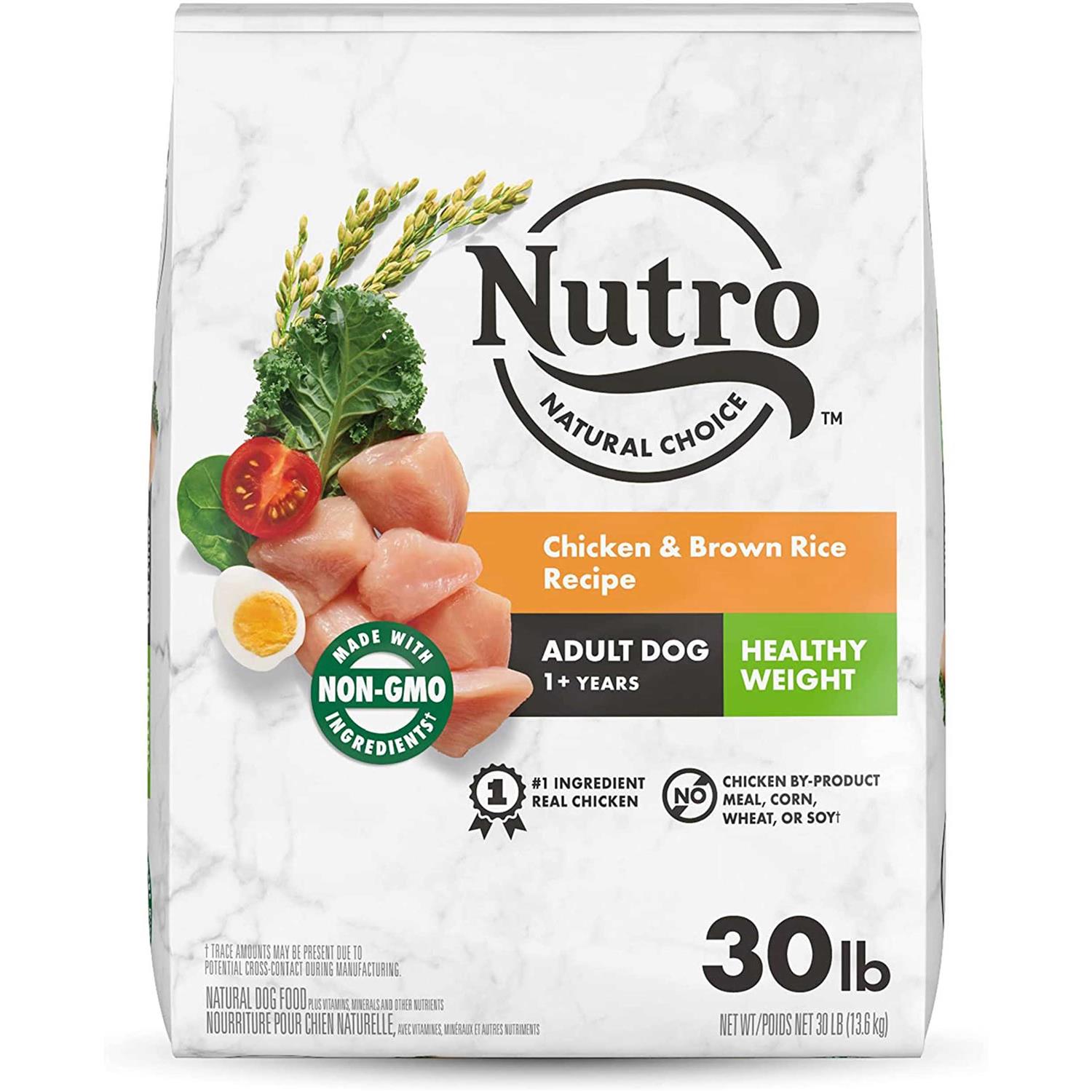 Nutro Natural Choice Chicken & Brown Rice Healthy Weight Adult Dry Dog Food - Pet Supplies online store