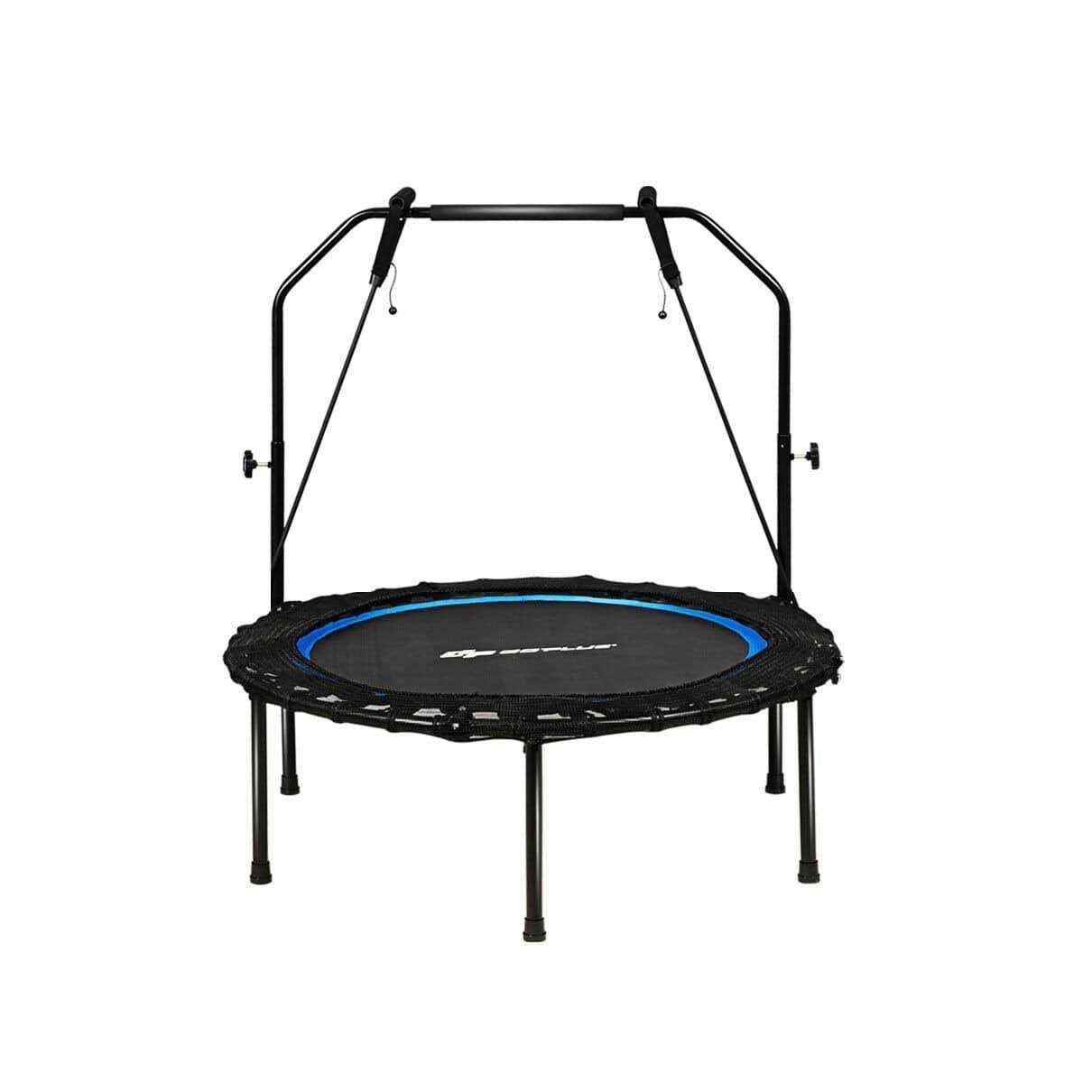 Costway Foldable Fitness Rebounder - Trampoline with Resistance Bands