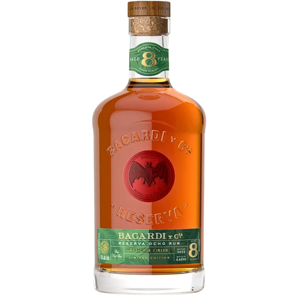 Bacardi Reserva Ocho Rye Cask Finish - Nestor Liquor