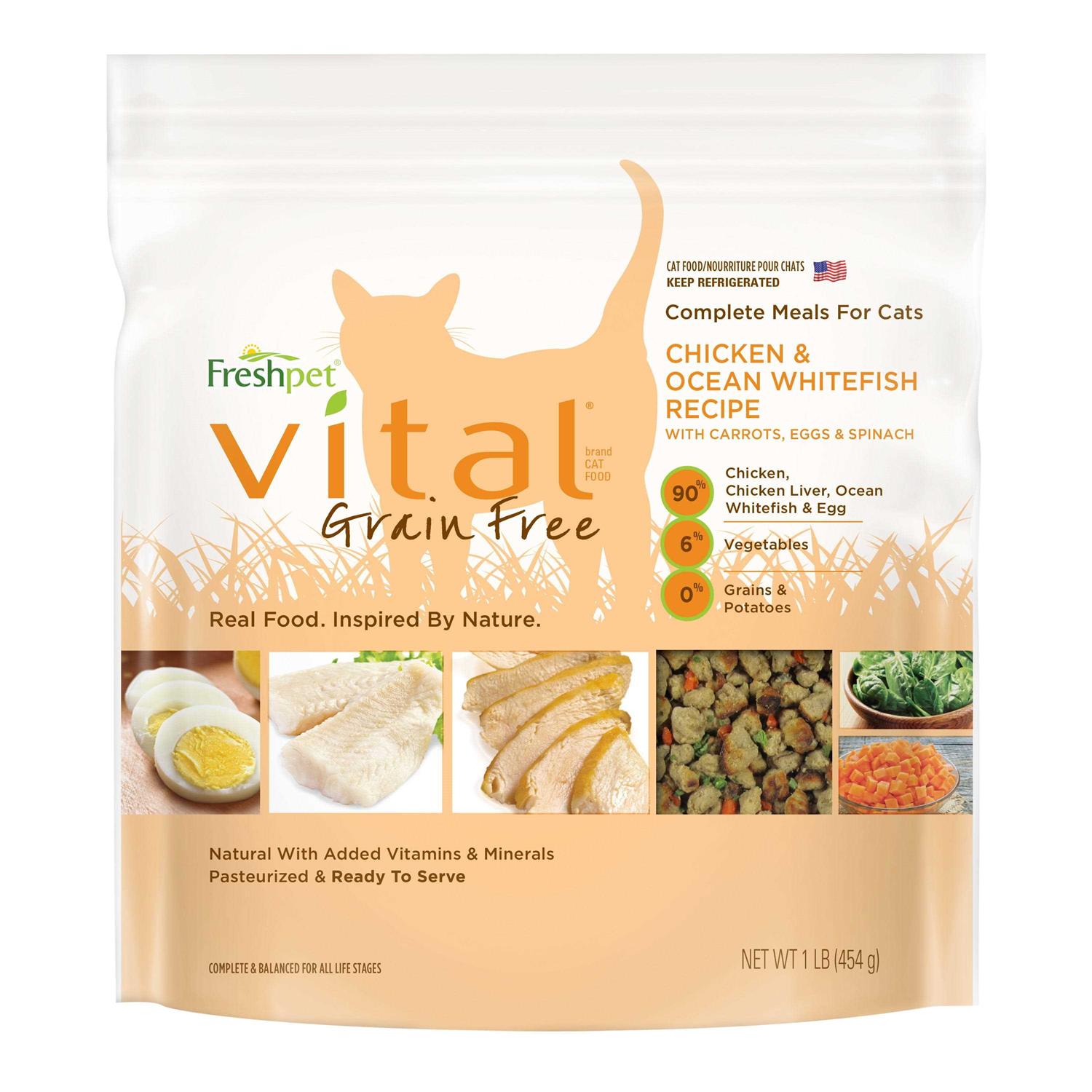 Freshpet Vital Grain-Free Chicken Recipe Cat Food - Pet Supplies online store