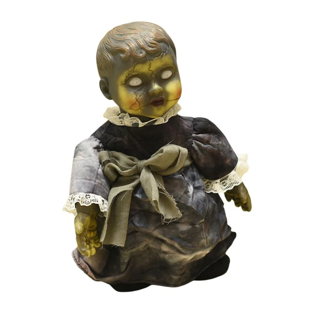 Scary Little Precious Doll w/ Sound Horror Theme Party Halloween Decoration